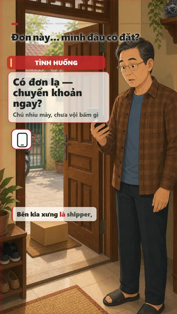 Giả shipper báo đơn không đặt