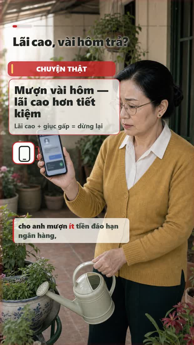 'Cho vay đáo hạn, lãi cao' — người quen, cả cán bộ ngân hàng cũng lừa